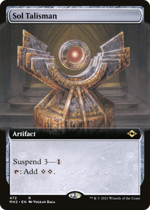 {R} Sol Talisman (Extended Art) [Modern Horizons 2][MH2 472]