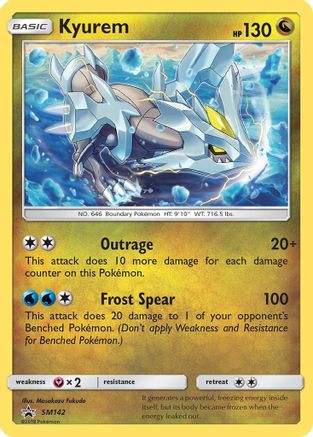 [PKM-R] Kyurem (SM142) [Sun & Moon: Black Star Promos]