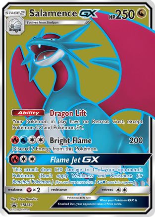 [PKM-R] Salamence GX (SM139) [Sun & Moon: Black Star Promos]