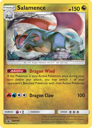 [PKM-R] Salamence (SM140) [Sun & Moon: Black Star Promos]