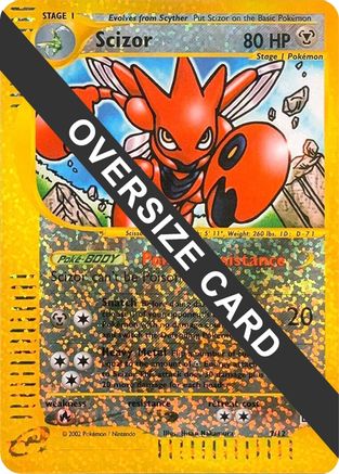 [PKM] Scizor (7/12) [Box Topper]