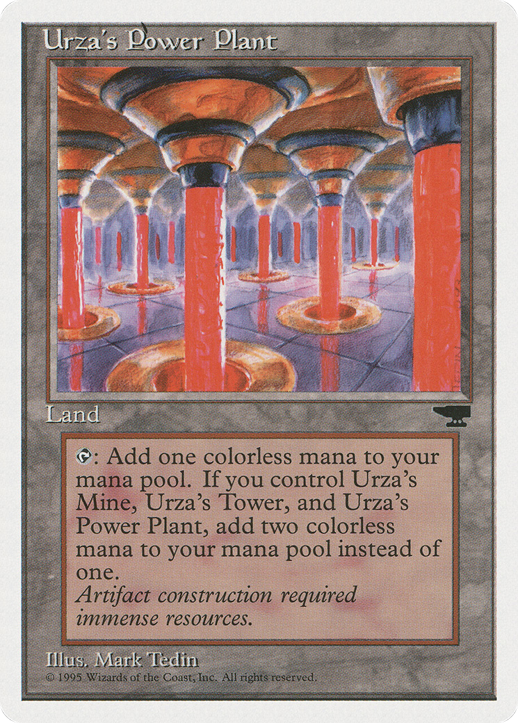 {C} Urza's Power Plant (Red Columns) [Chronicles][CHR 115B] - Misty Mountain Games