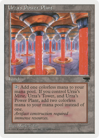 {C} Urza's Power Plant (Red Columns) [Chronicles][CHR 115B]