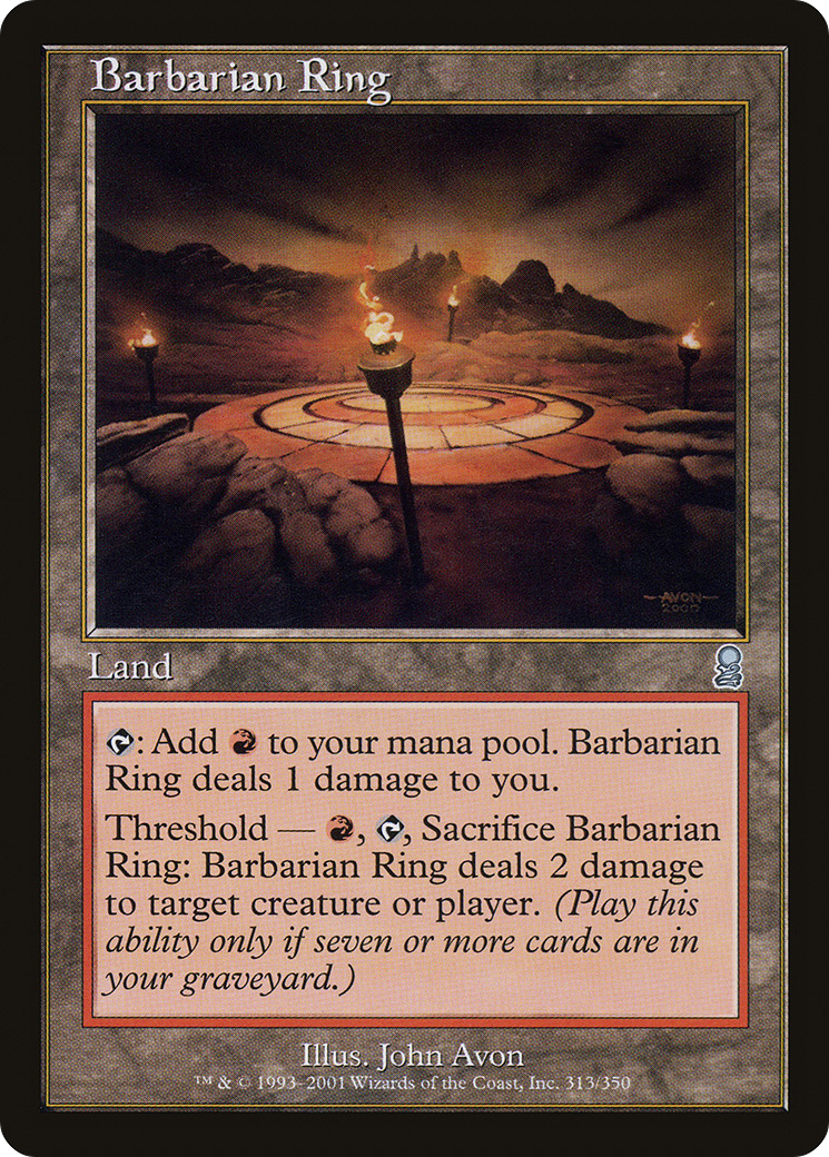 {C} Barbarian Ring [Odyssey][ODY 313]