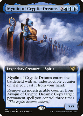 {R} Myojin of Cryptic Dreams (Extended Art) [Kamigawa: Neon Dynasty Commander][NEC 052]