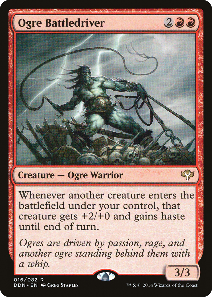 {R} Ogre Battledriver [Duel Decks: Speed vs. Cunning][DDN 016] - Misty Mountain Games