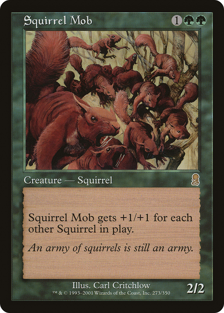 {R} Squirrel Mob [Odyssey][ODY 273] - Misty Mountain Games