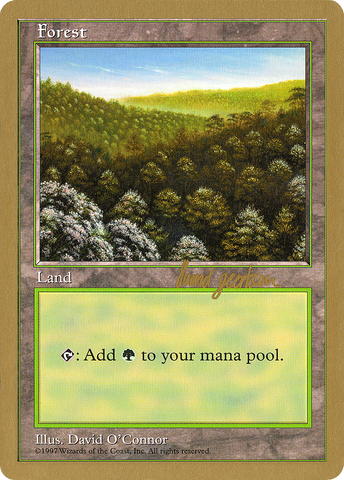 {B}[GB WC97 SG446] Forest (sg446) (Svend Geertsen) [World Championship Decks 1997]