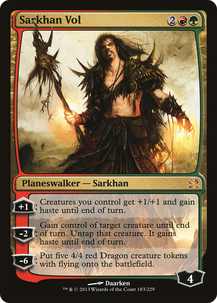 {R} Sarkhan Vol [Modern Masters][MMA 183]