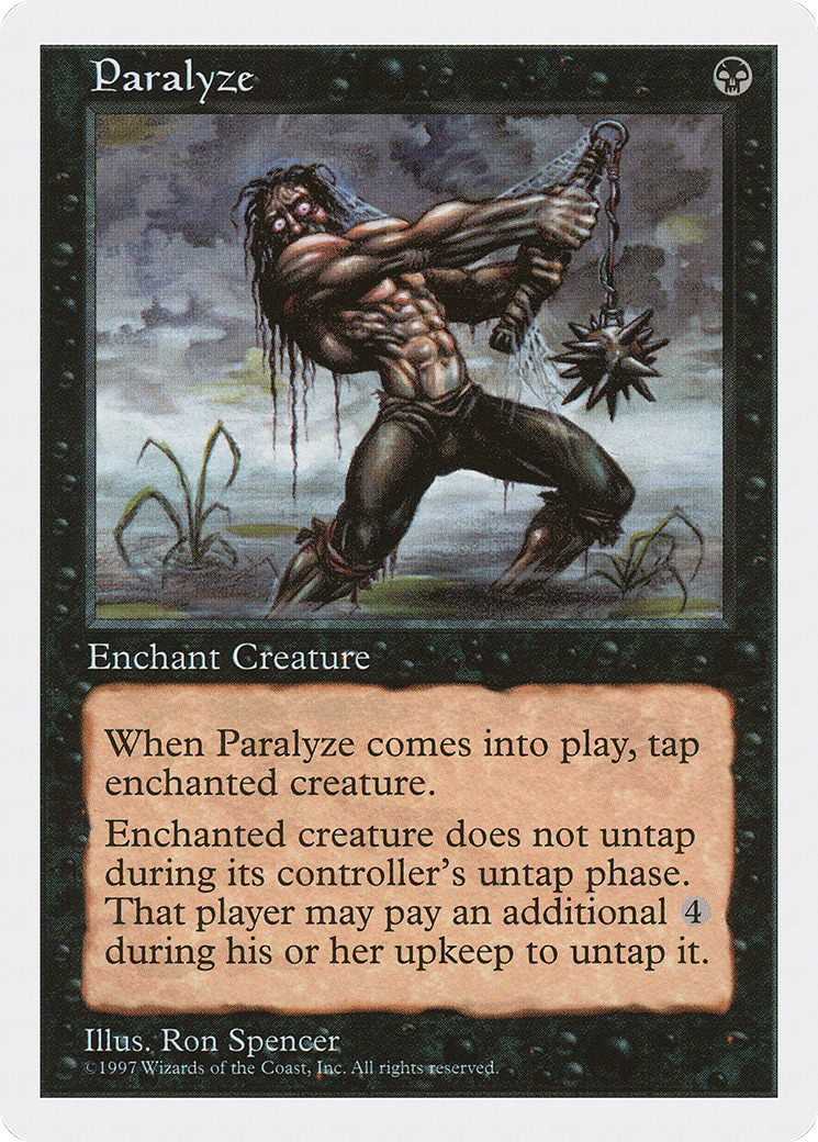 {C} Paralyze [Fifth Edition][5ED 185]