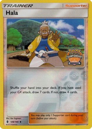 [PKM] Hala (126/145) (Regional Championship Promo) [Sun & Moon: Guardians Rising]