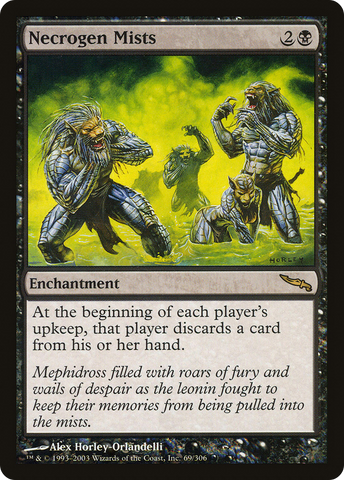 {R} Necrogen Mists [Mirrodin][MRD 069]
