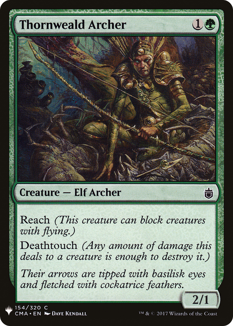 {C} Thornweald Archer [Mystery Booster][LS CMA 154]