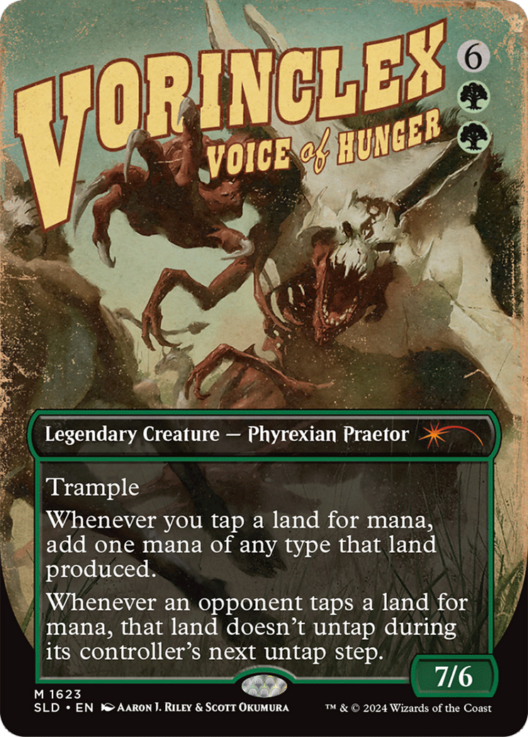 Vorinclex, Voice of Hunger [SLD-1623]  (Borderless) Foil