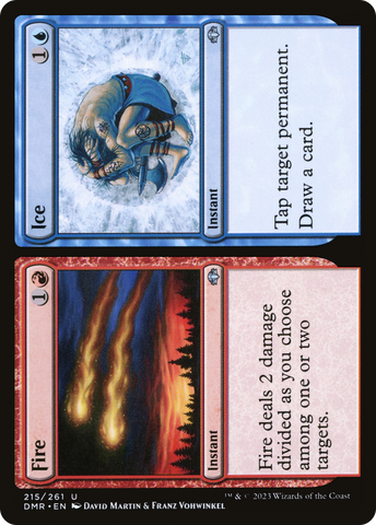 {C} Fire // Ice [Dominaria Remastered][DMR 215]