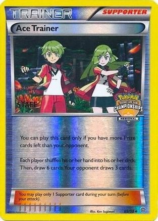[PKM] Ace Trainer (69/98) (Staff Regional Championship Promo) [XY: Ancient Origins]