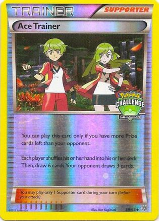[PKM] Ace Trainer (69/98) (International Challenge Promo Staff) [XY: Ancient Origins]