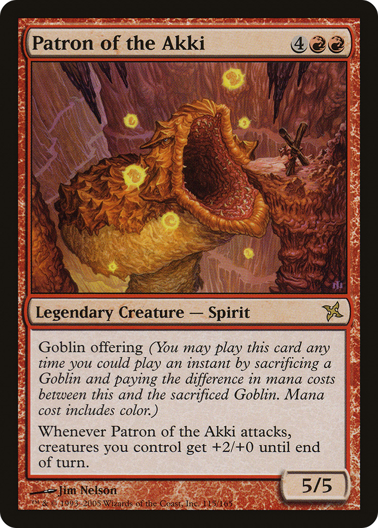 {R} Patron of the Akki [Betrayers of Kamigawa][BOK 115]