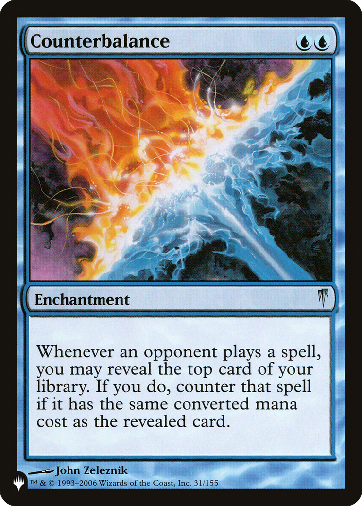 Counterbalance [LIST 31/155]