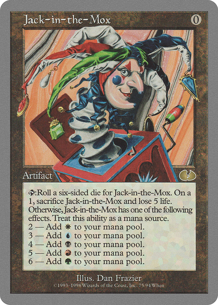 {R} Jack-in-the-Mox [Unglued][UGL 075] - Misty Mountain Games