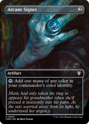 {C} Arcane Signet (Borderless Alternate Art) [Commander Masters][CMM 653]