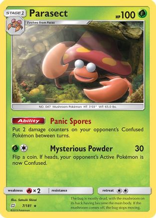 [PKM] Parasect (7/181) [Sun & Moon: Team Up]