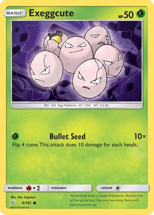 [PKM] Exeggcute (8/181) [Sun & Moon: Team Up]