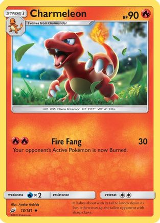 [PKM] Charmeleon (13/181) [Sun & Moon: Team Up]