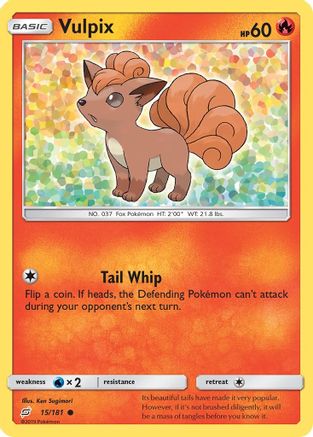 [PKM] Vulpix (15/181) [Sun & Moon: Team Up]