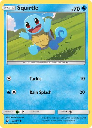 [PKM] Squirtle (23/181) [Sun & Moon: Team Up]
