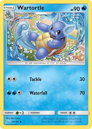 [PKM] Wartortle (24/181) [Sun & Moon: Team Up]