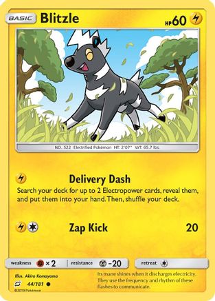 [PKM] Blitzle (44/181) [Sun & Moon: Team Up]