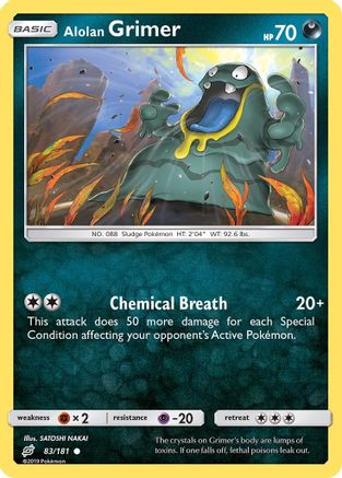 [PKM] Alolan Grimer (83/181) [Sun & Moon: Team Up]