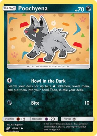 [PKM] Poochyena (86/181) [Sun & Moon: Team Up]