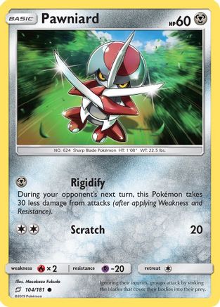 [PKM] Pawniard (104/181) [Sun & Moon: Team Up]