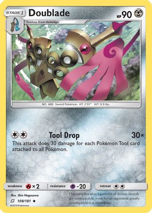 [PKM] Doublade (108/181) [Sun & Moon: Team Up]