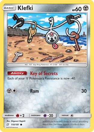 [PKM-C] Klefki (110/181) [Sun & Moon: Team Up]