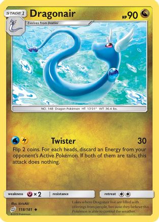 [PKM-C] Dragonair (118/181) [Sun & Moon: Team Up]