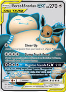 [PKM-R] Eevee & Snorlax GX (171/181) [Sun & Moon: Team Up]