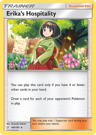 [TR] Erika's Hospitality (140/181) [Sun & Moon: Team Up]
