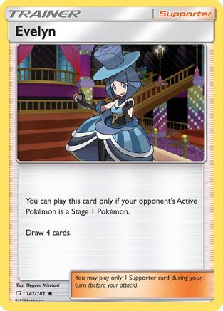 [PKM] Evelyn (141/181) [Sun & Moon: Team Up]