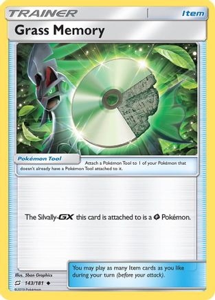 [PKM] Grass Memory (143/181) [Sun & Moon: Team Up]
