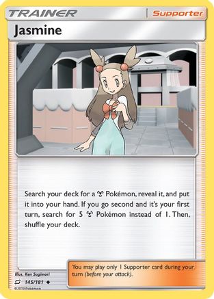 [PKM] Jasmine (145/181) [Sun & Moon: Team Up]