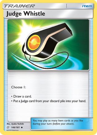 [PKM] Judge Whistle (146/181) [Sun & Moon: Team Up]