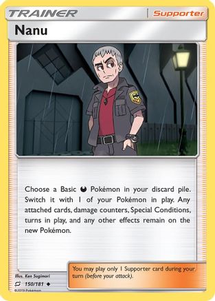 [PKM] Nanu (150/181) [Sun & Moon: Team Up]