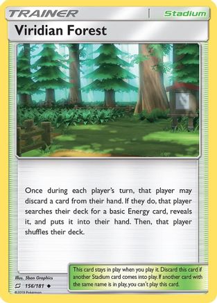 [TR] Viridian Forest (156/181) [Sun & Moon: Team Up]