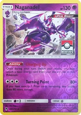 [PKM-R] Naganadel (108/214) (League Promo) [Sun & Moon: Lost Thunder]