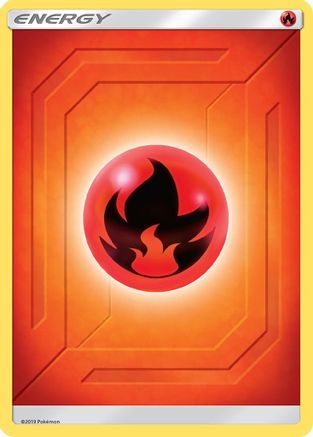 [PKM BE] Fire Energy (2019 Unnumbered) [Sun & Moon: Team Up]