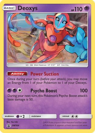[PKM-R] Deoxys (SM164) [Sun & Moon: Black Star Promos]