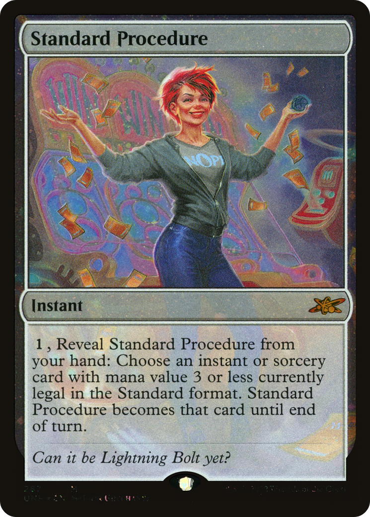 {R} Standard Procedure (Galaxy Foil) [Unfinity][UNF 287]